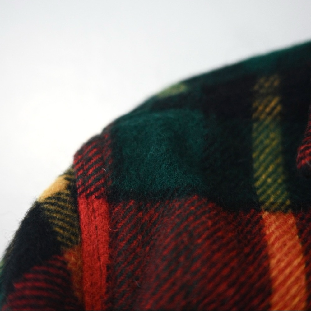 VTG Johnson Woolen Mills Jacket Mens M 60s Tartan Plaid Hunting Mackinaw Wool - Picture 11 of 16